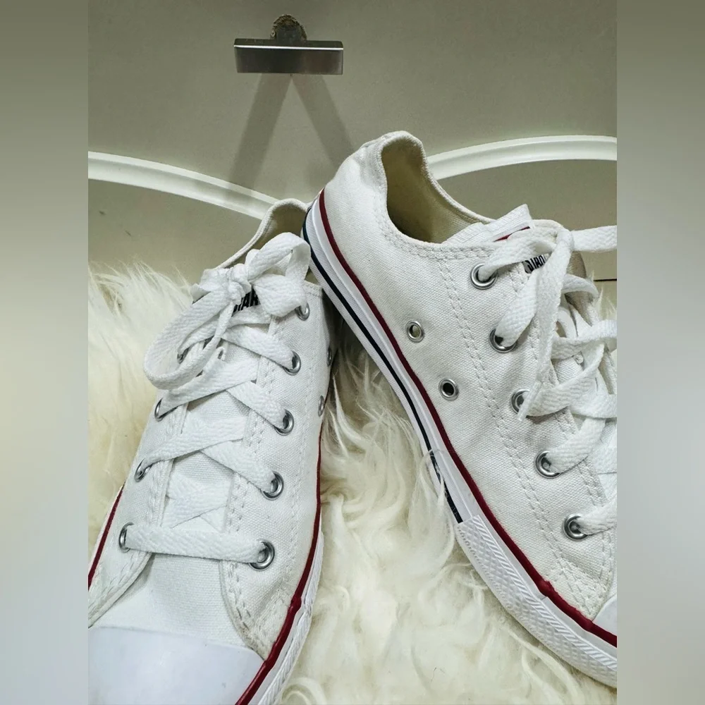 White Kids Converse Shoes